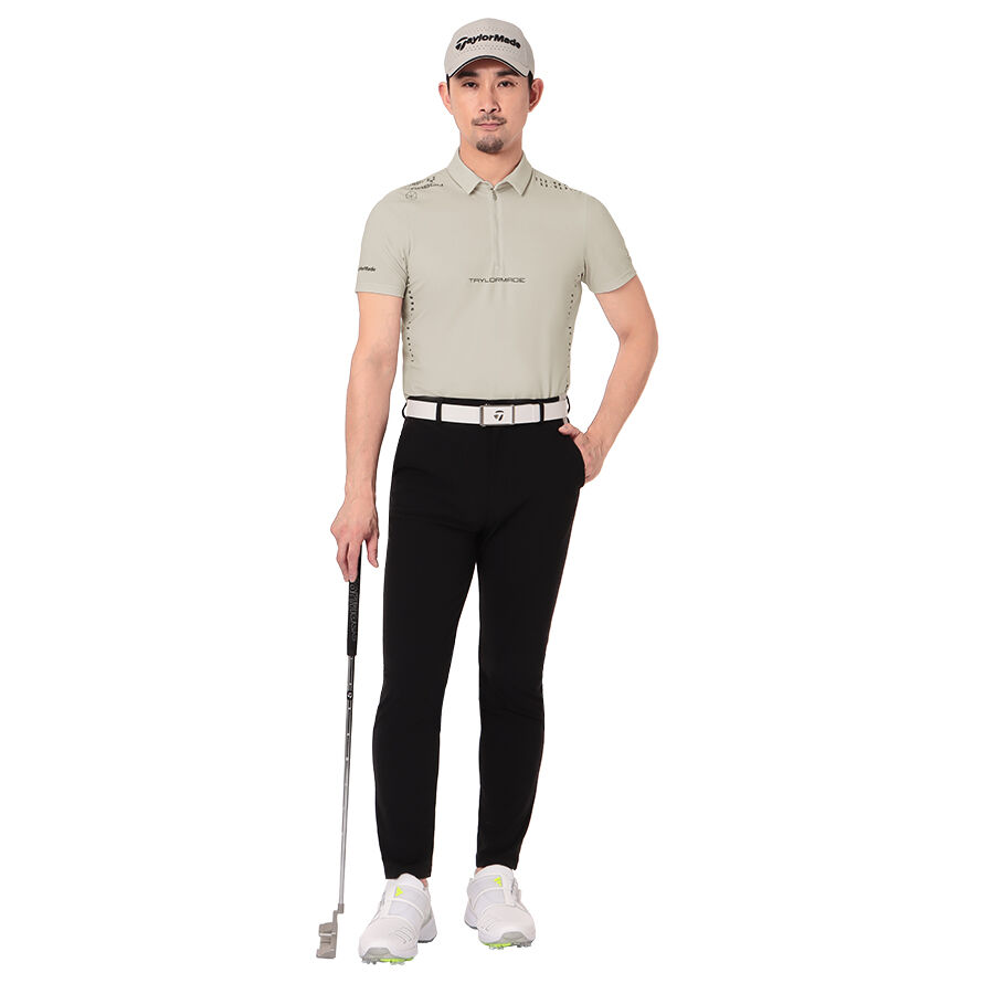 Ao-Coc-tay-T-ICE-Carbon-1 Áo Polo Ngắn Tay Thể Thao Cho Nam TAYLORMADE T-ICE Carbon
