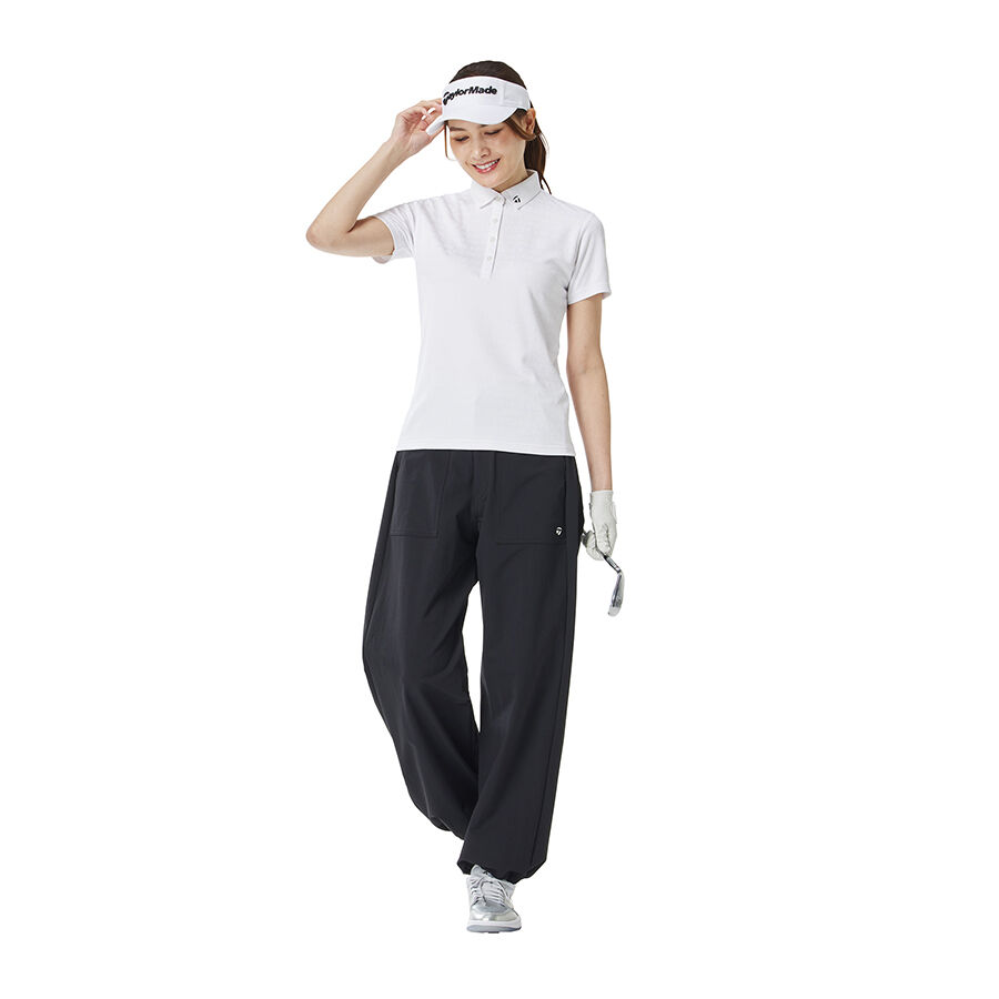 Ao-Polo-Golf-Nu-Wording-Jacquard-TL520-Mau-Trang-7 Áo Polo Golf Nữ Wording Jacquard TL520