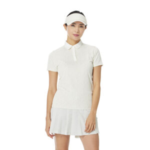 Áo polo ngắn tay golf nữ script graphic TaylorMade TL800