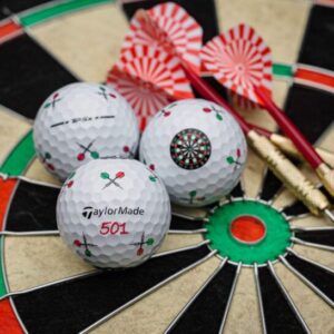 Bộ Bóng Golf TP5x Stripe pix Darts TaylorMade 2025