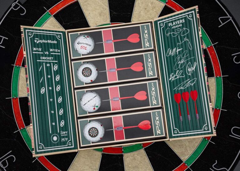 Bộ Bóng Golf TP5x Stripe pix Darts TaylorMade 2025