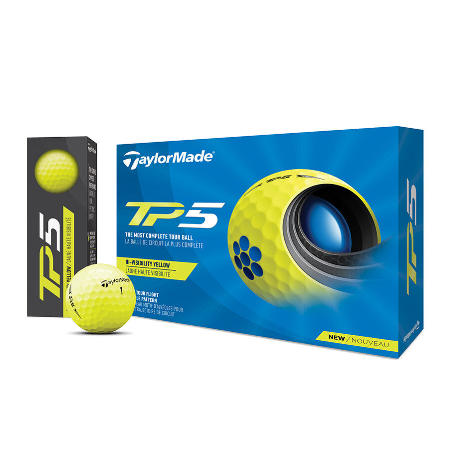 Bóng Golf TAYLORMADE TP5 Vàng [2021]